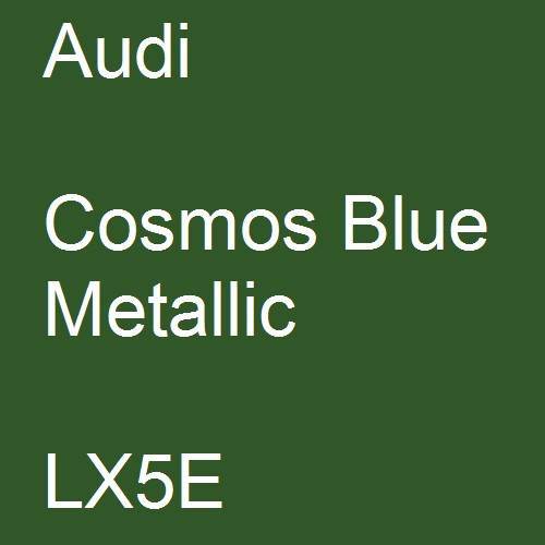 Audi, Cosmos Blue Metallic, LX5E.